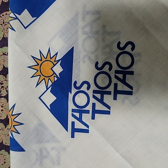 Vintage Taos Bandana - Picture 2 of 5